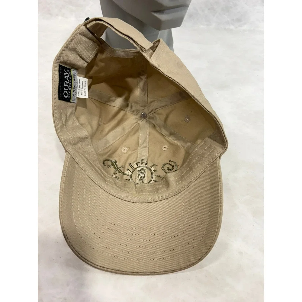 Ouray Mesa Verde National Park Tan Khaki Embroidered‎ Dad Hat Cap 49111 Mens